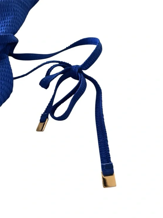 Sea Level Swim Messina One-Shoulder Tie Waist One-Piece Swimsuit NWOT sz
8 Blue - Picture 4 of 10